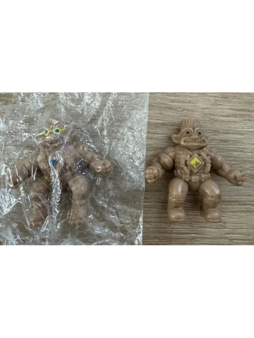 Vintage 90s Stone Protectors Mini Figure Lot Ace Novelty 1.5